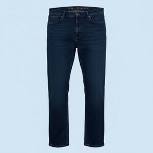 Joseph Abboud Jeans Mens 38x32 Blue Slim Fit Straight Leg Dark Wash Denim